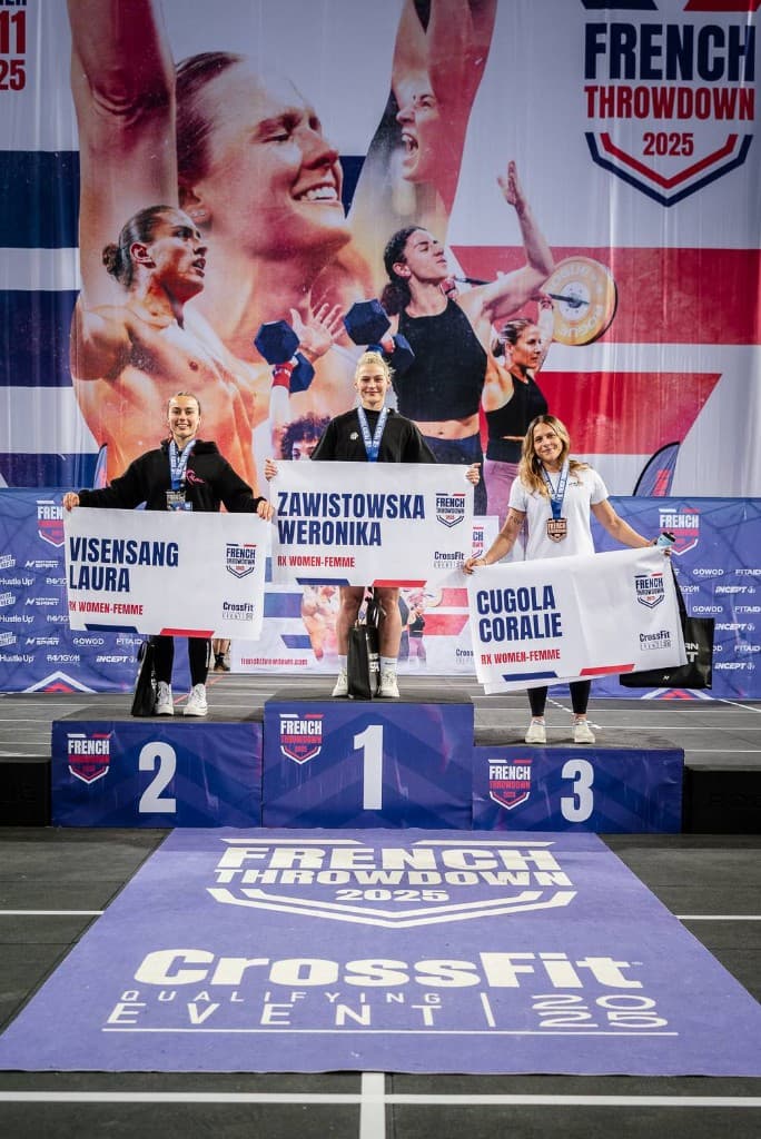 Podium French Throwdown 2025 — RX Women